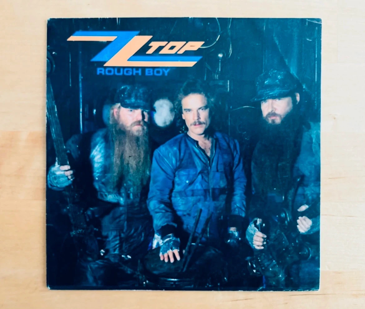 Disque vinyle 45T ZZ Top Rough Boy.
